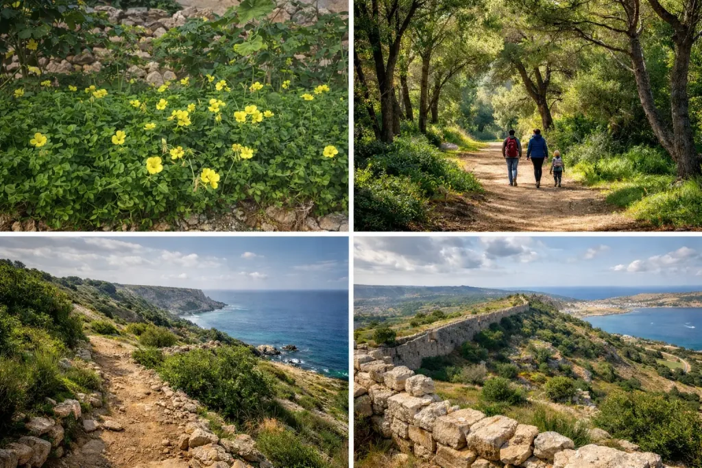 Nature trips in Malta – landscapes and outdoor areas beyond the beaches.